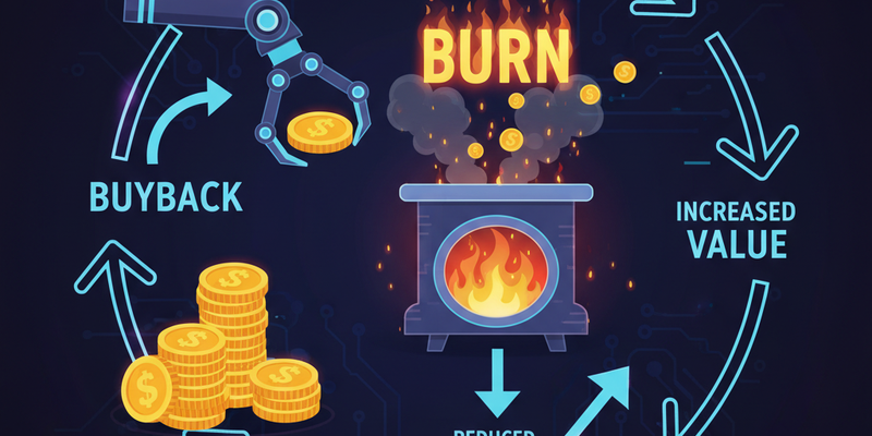 Buyback & Burn Infographic